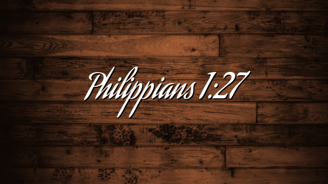 Philippians 1:27