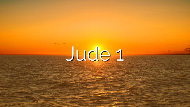Jude 1